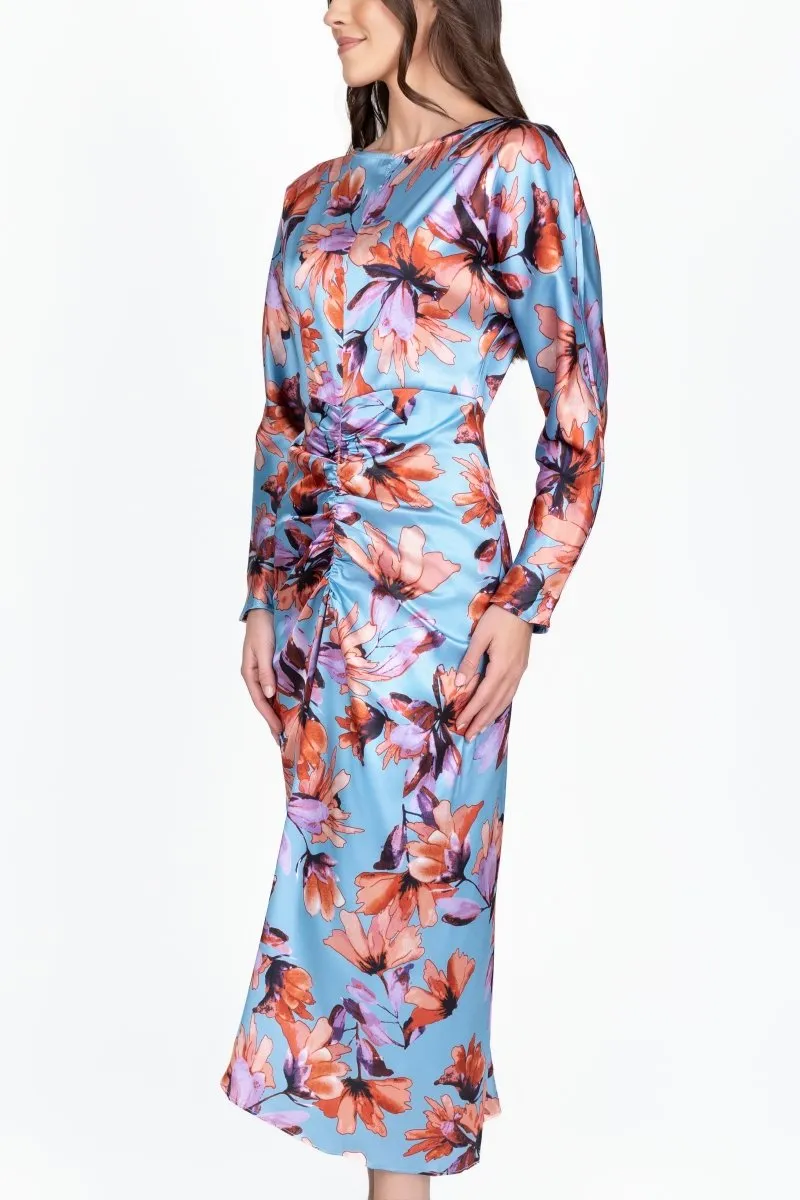 SYDNEY DRESS (MINT FLOWER)