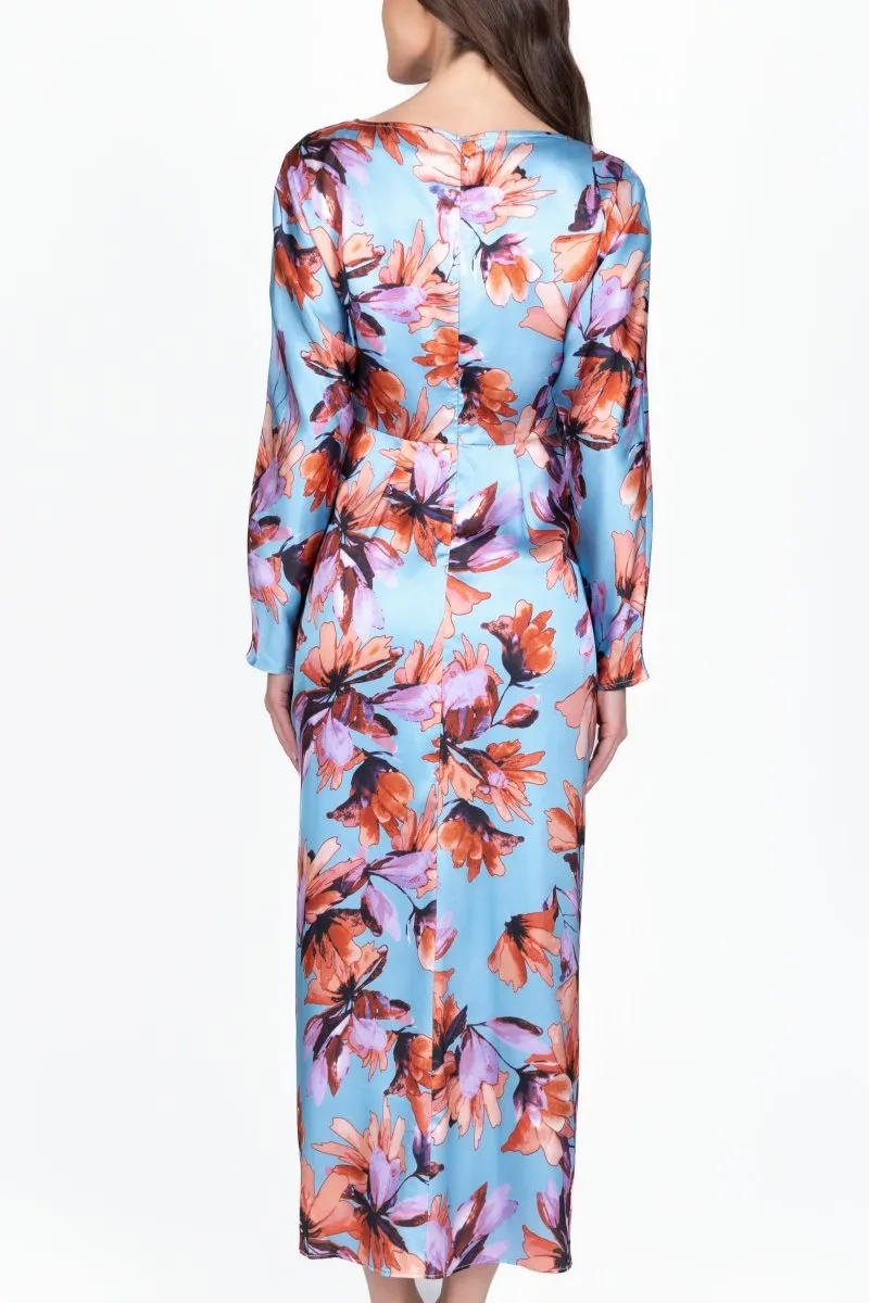SYDNEY DRESS (MINT FLOWER)