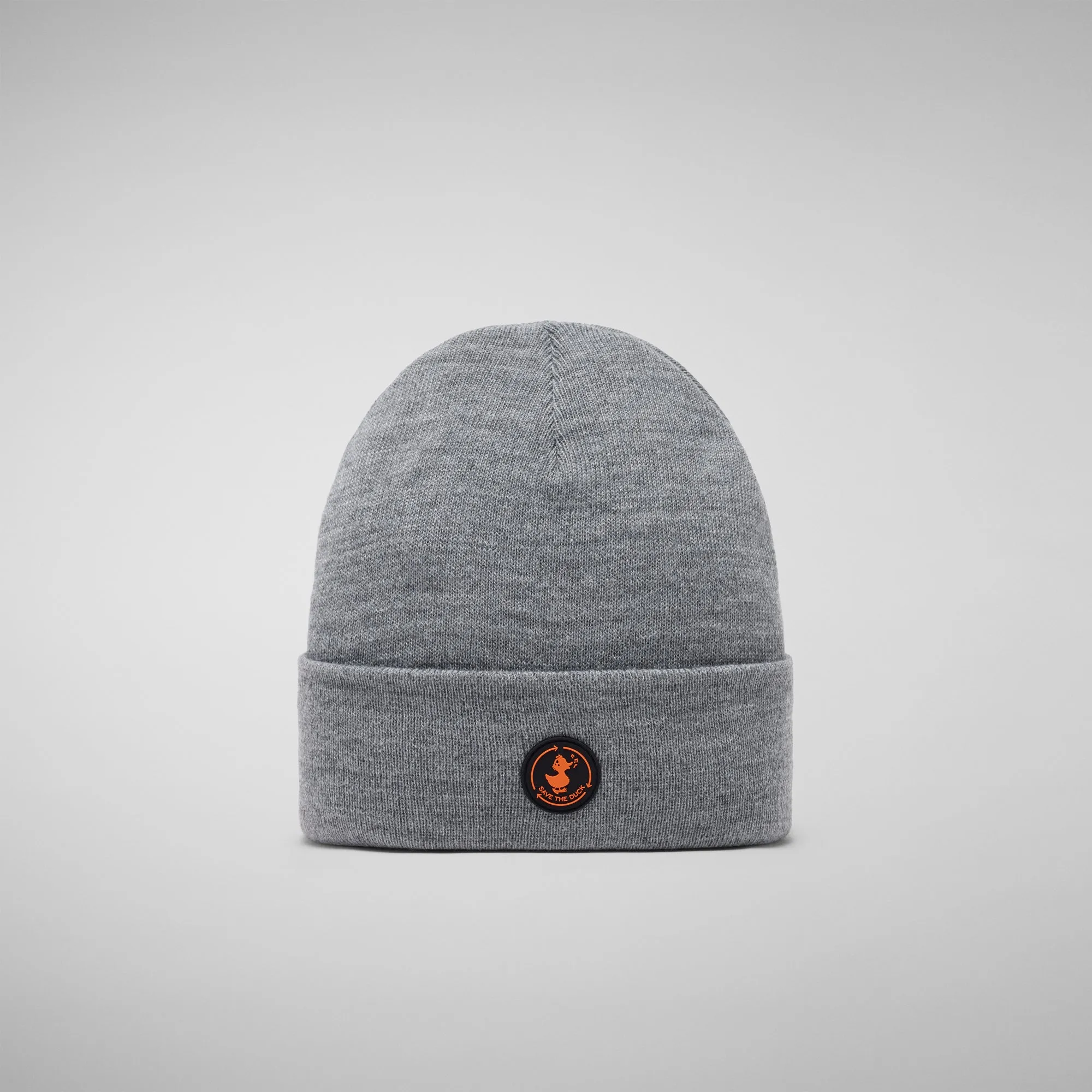 Unisex beanie Lou in light grey melange
