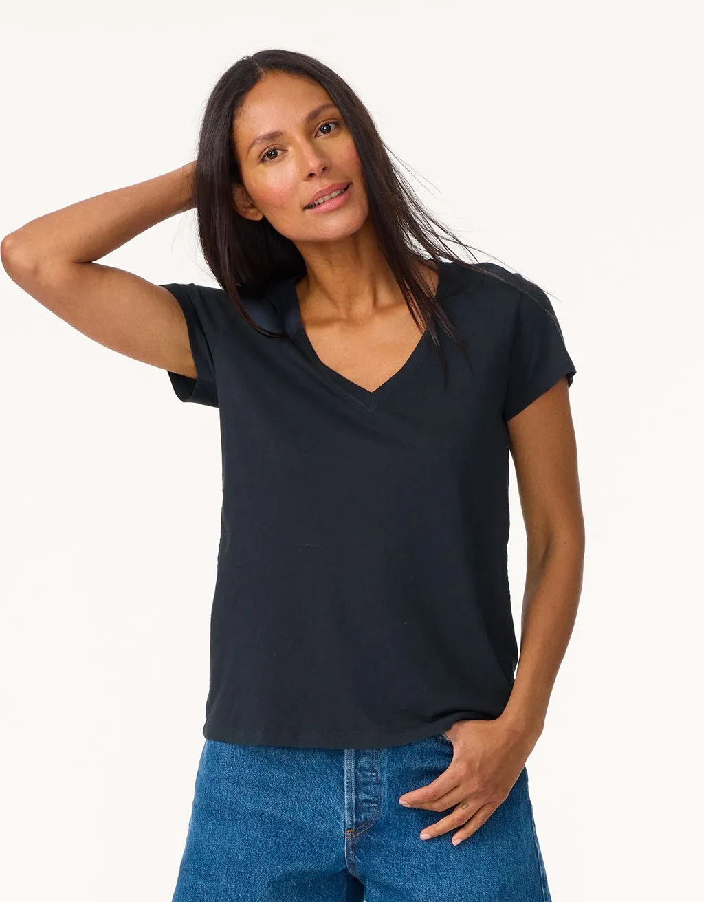 unsubscribed v-neck tee