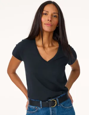 unsubscribed v-neck tee