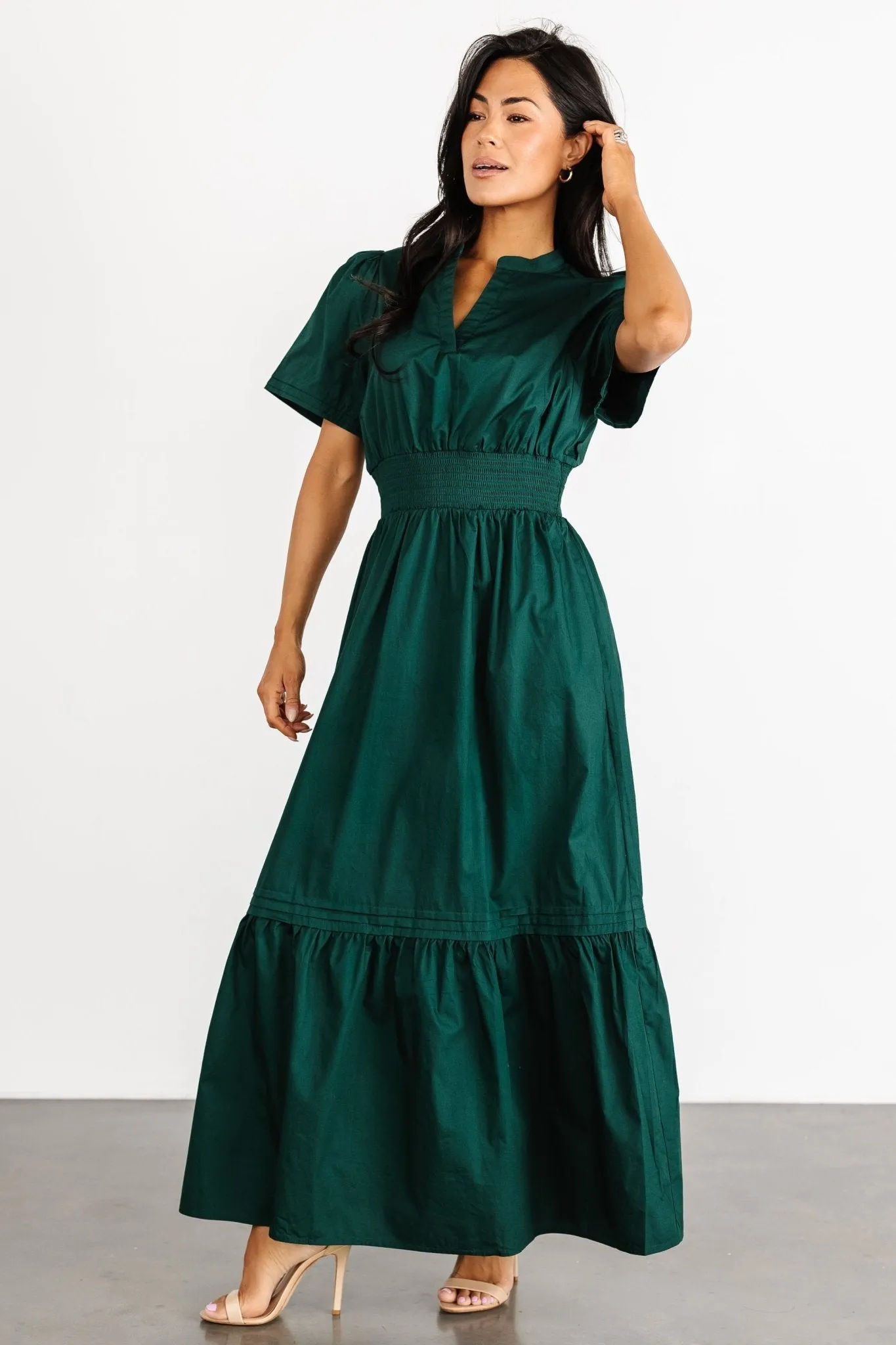 Vera Maxi Dress | Emerald