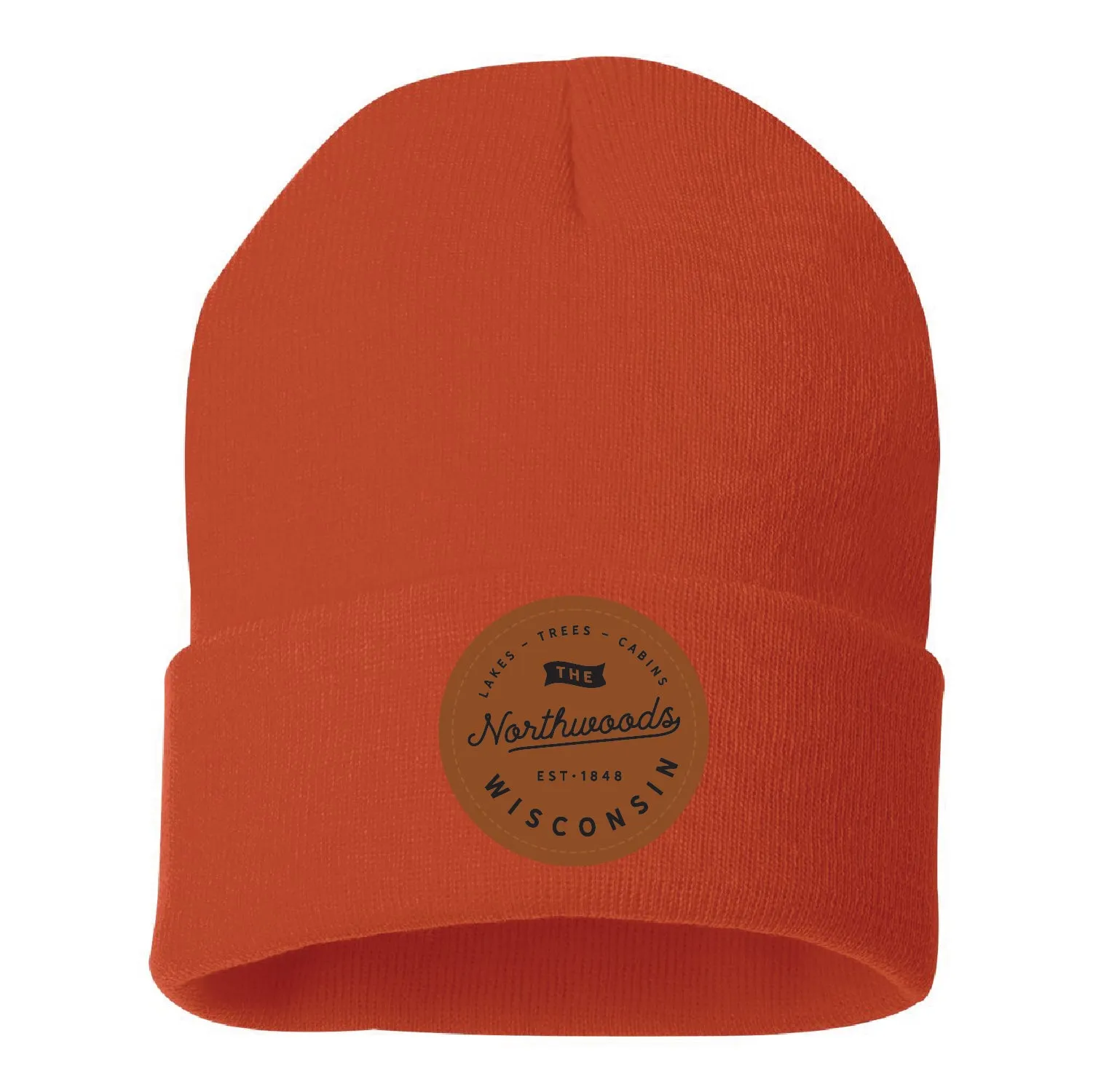 WI139 Solid 12" Cuffed Beanie