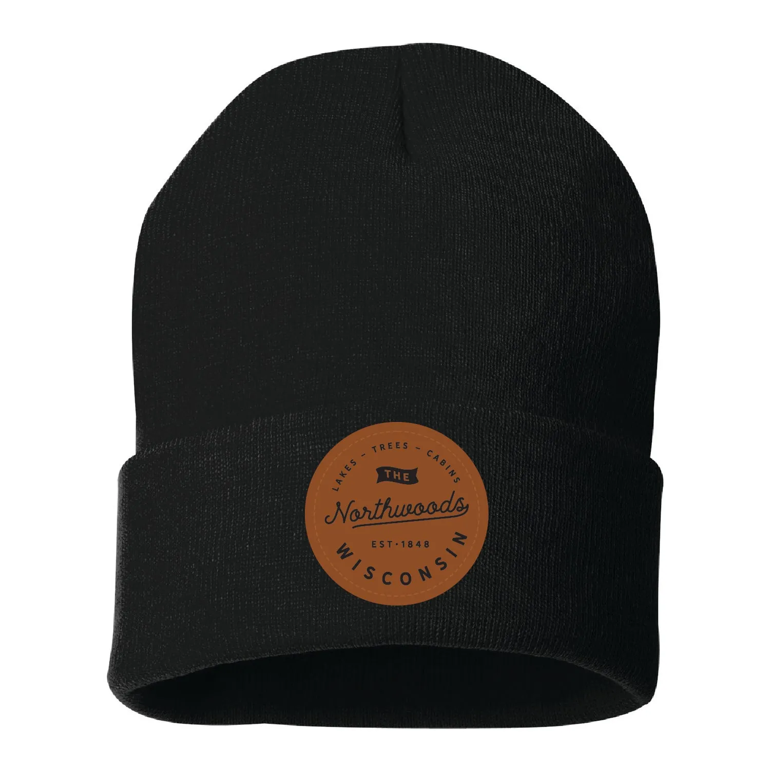 WI139 Solid 12" Cuffed Beanie