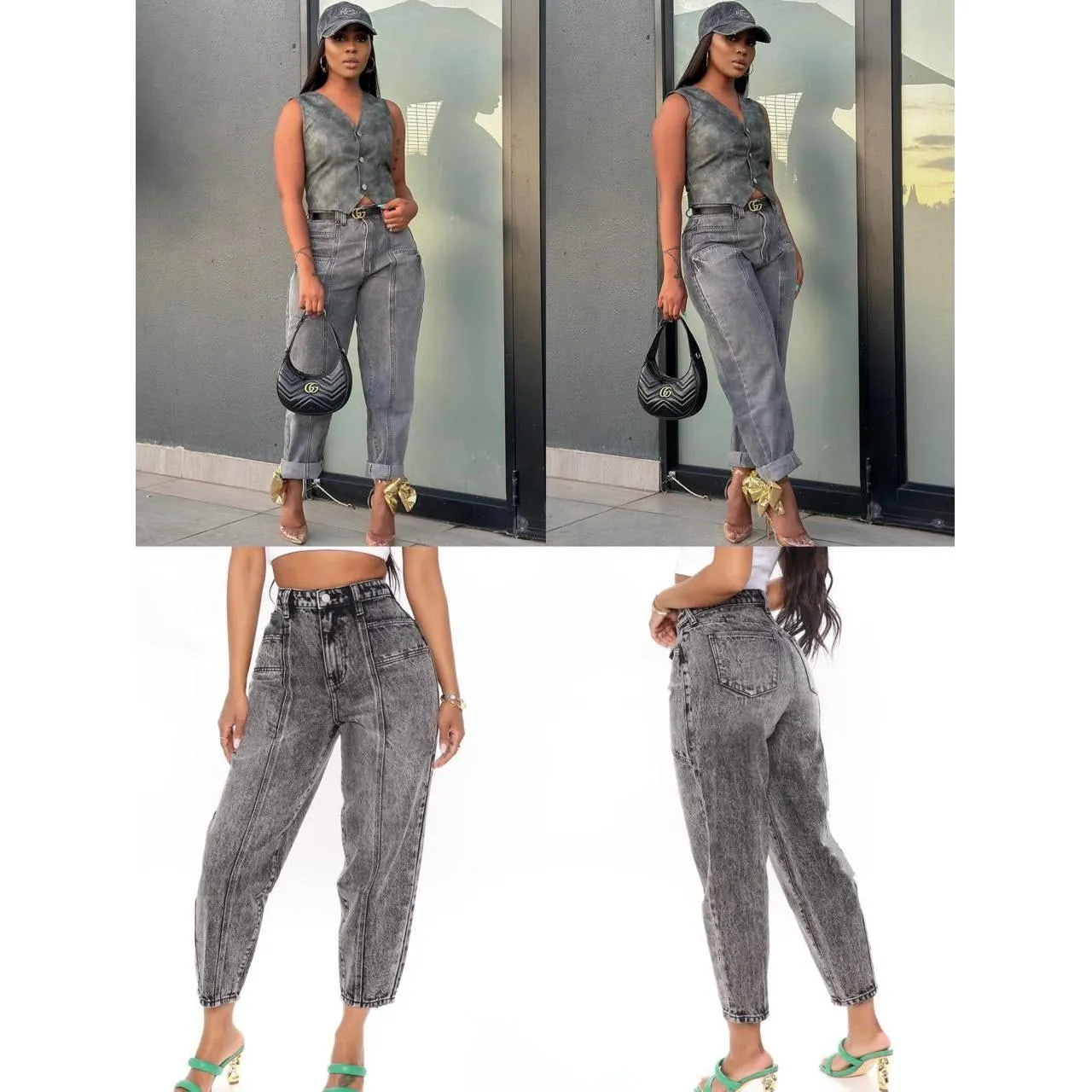 Women's Denim Jeans.